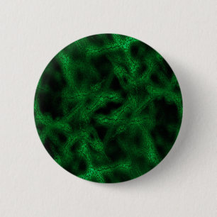 Badge Rond 5 Cm Motif imaginaire vert