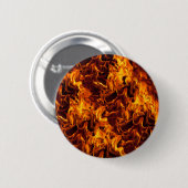 Badge Rond 5 Cm Motif incendie et flamme (Devant & derrière)