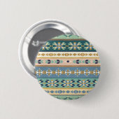 Badge Rond 5 Cm Motif indien extérieur d'étape | de Geo (Devant & derrière)