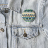 Badge Rond 5 Cm Motif indien extérieur d'étape | de Geo (En situation)