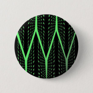 Badge Rond 5 Cm Motif laser vert