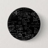 Badge Rond 5 Cm motif mathématique dessin de l'école de sciences g (Devant)