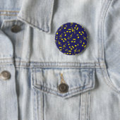 Badge Rond 5 Cm Motif musical (En situation)