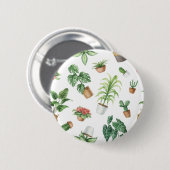 Badge Rond 5 Cm motif plante (Devant & derrière)