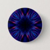 Badge Rond 5 Cm Motif pourpre et bleu (Devant)