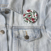 Badge Rond 5 Cm motif rose (En situation)