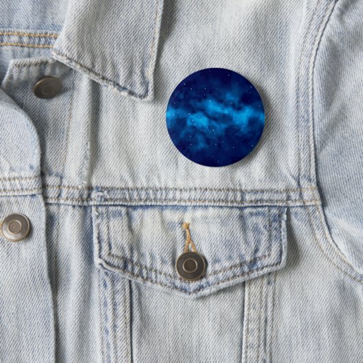 Badge Rond 5 Cm Motif spatial (En situation)