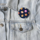 Badge Rond 5 Cm Motif spatial (En situation)