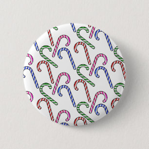 Badge Rond 5 Cm Motif Sucre de canne parties scintillant
