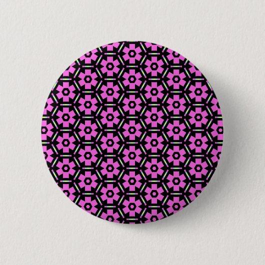 Badge Rond 5 Cm Motif Terrazzo (Devant)