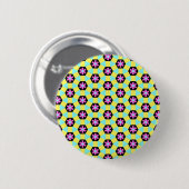 Badge Rond 5 Cm Motif Terrazzo (Devant & derrière)
