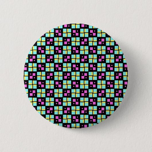 Badge Rond 5 Cm Motif Terrazzo (Devant)