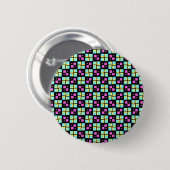 Badge Rond 5 Cm Motif Terrazzo (Devant & derrière)
