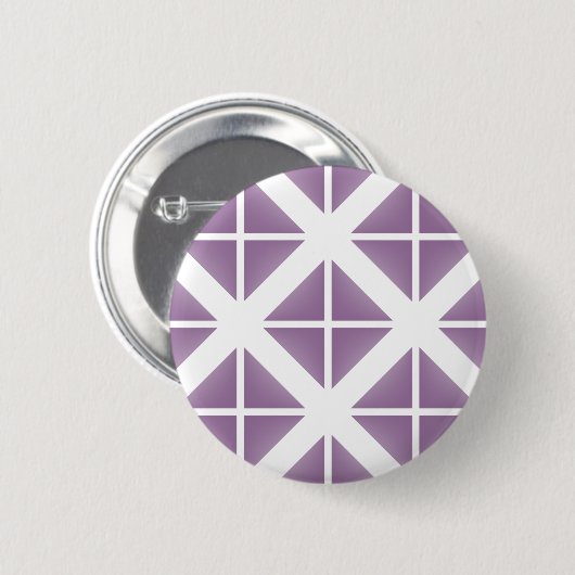 Badge Rond 5 Cm Motif triangle tendance violet (Devant & derrière)