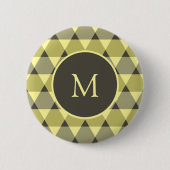 Badge Rond 5 Cm Motif triangles (Devant)