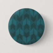 Badge Rond 5 Cm Motif turquoise de Geo d'obscurité extérieure (Devant)
