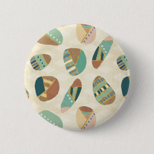 Badge Rond 5 Cm Motif turquoise extérieur d'étape   de Geo