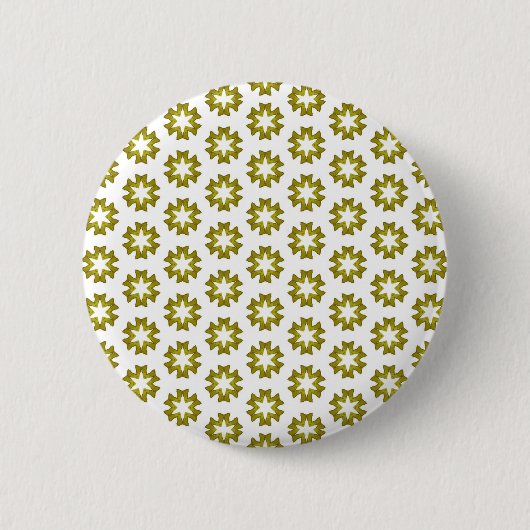 Badge Rond 5 Cm Motif Vert Olive (Devant)