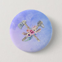 Motifs et fleurs Tomahawk Aquarelle Design