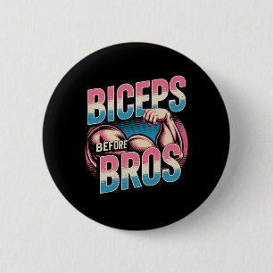 Badge Rond 5 Cm Motivationnel Gymnase Humour Biceps Gains Biceps B
