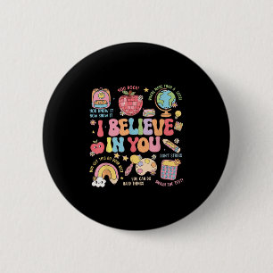 Badge Rond 5 Cm Motivationnel Je Crois En Vous Étudiants Tes Ensei
