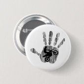 Badge Rond 5 Cm Moto le brouillard (Devant & derrière)