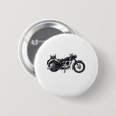 Badge Rond 5 Cm Moto Retro (Devant & derrière)