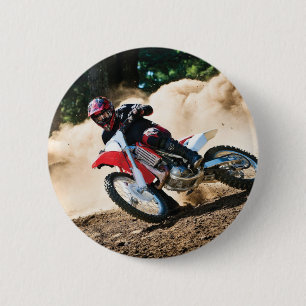 Badge Rond 5 Cm Motocross