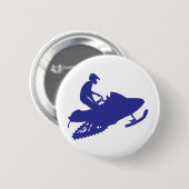Badge Rond 5 Cm Motoneige/Sledder (Devant & derrière)