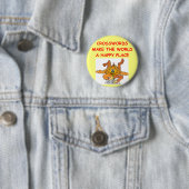 Badge Rond 5 Cm mots croisé (En situation)