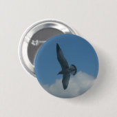 Badge Rond 5 Cm mouette (Devant & derrière)
