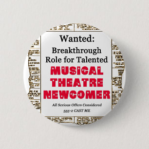 Badge Rond 5 Cm Moulez-moi bouton