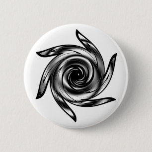 Badge Rond 5 Cm Moulin à vent de la vie