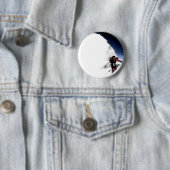 Badge Rond 5 Cm Mountain Climat Sports extrêmes (En situation)