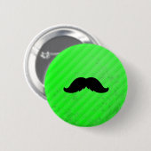 Badge Rond 5 Cm Moustache mexicaine (Devant & derrière)