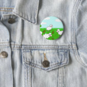 Badge Rond 5 Cm Mouton (En situation)