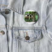 Badge Rond 5 Cm Mouton mignon (En situation)