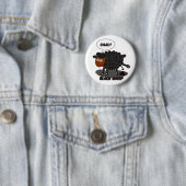 Badge Rond 5 Cm Moutons noirs (En situation)