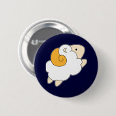 Badge Rond 5 Cm Moutons sautants (Devant & derrière)