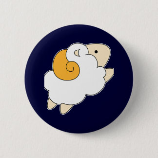 Badge Rond 5 Cm Moutons sautants
