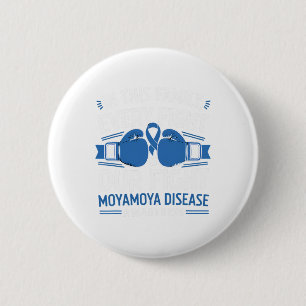Badge Rond 5 Cm Moyamoya Sensibilisation Chaque Combat Est Notre B