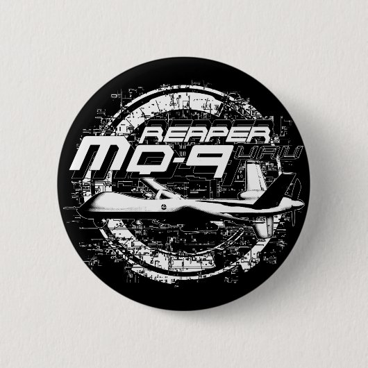 BADGE ROND 5 CM MQ-9 (Devant)