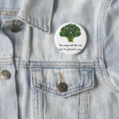 Badge Rond 5 Cm Mr.Broccoli (En situation)