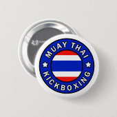 Badge Rond 5 Cm Muay Thai (Devant & derrière)