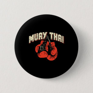 Badge Rond 5 Cm Muay Thai Boxing Martial Arts - Kickboxing