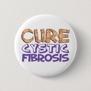 Badge Rond 5 Cm Mucoviscidose de traitement