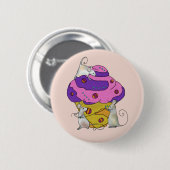 Badge Rond 5 Cm Muffin (Devant & derrière)