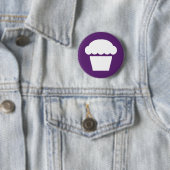Badge Rond 5 Cm muffin simple cupcake (En situation)
