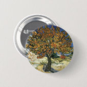 Badge Rond 5 Cm Mulberry Tree par van Gogh (Devant & derrière)