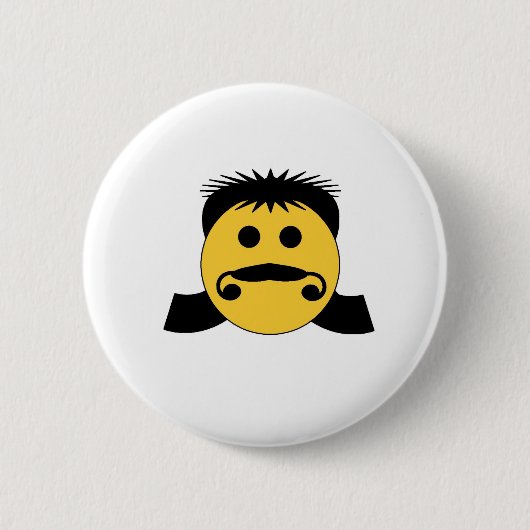 Badge Rond 5 Cm Mulet (Devant)